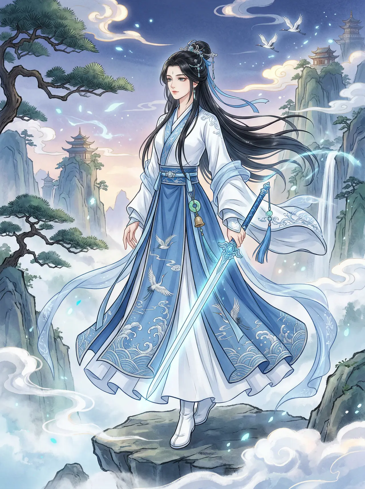 玄幻修仙人物全身立绘 2