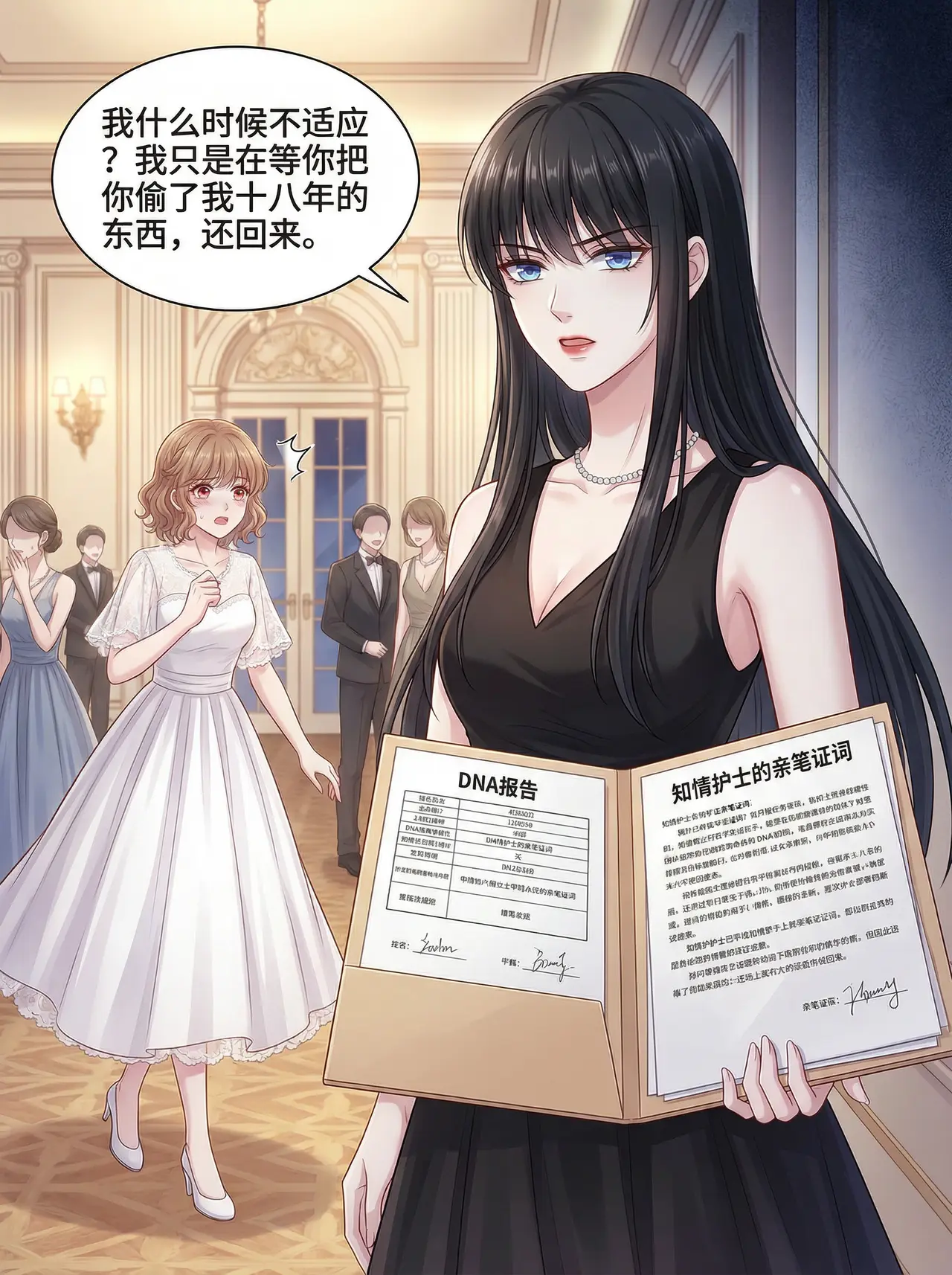 真假千金主题漫画《错位蔷薇》 6
