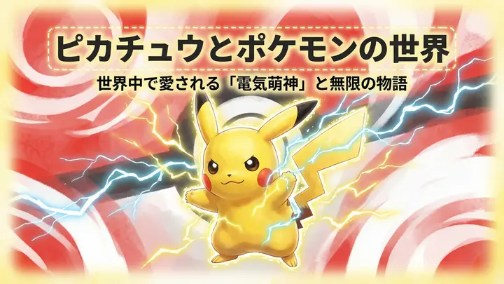 ピカチュウとポケモンの世界：冒険の始まり