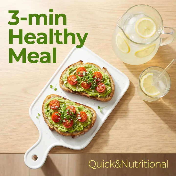 3-Minute Healthy Meal Social Media Images — 1