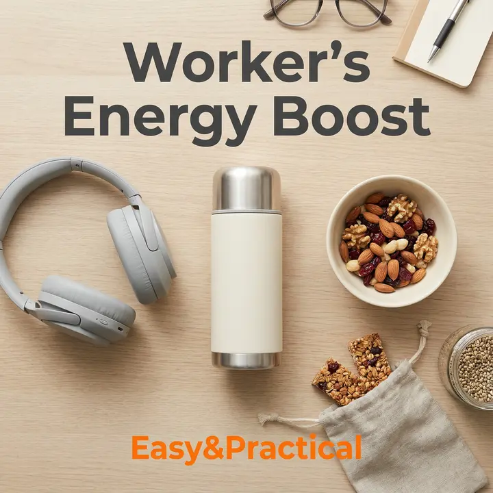 Worker's Energy Boost Station Social Media Images — 1