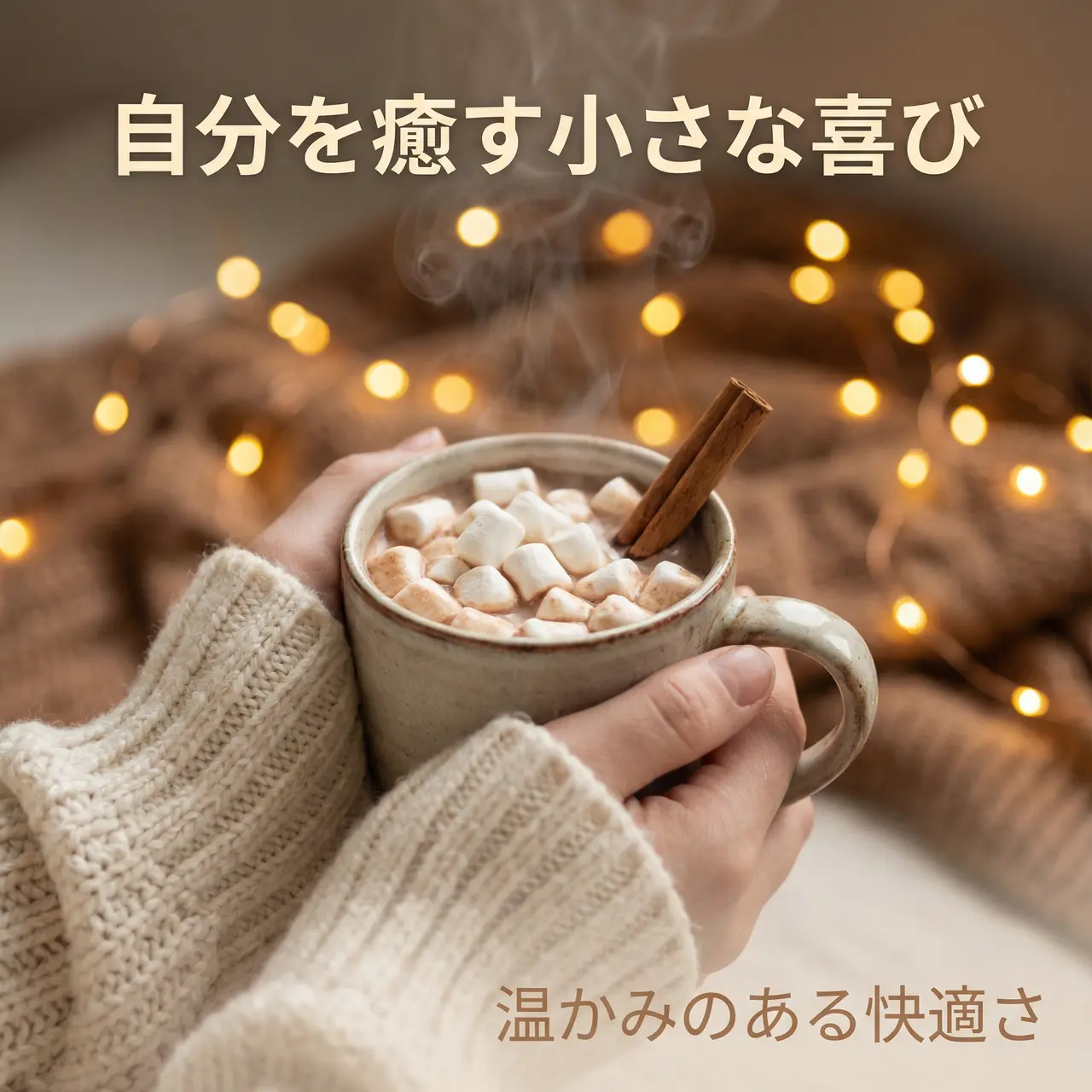 ホットココアの温もり
