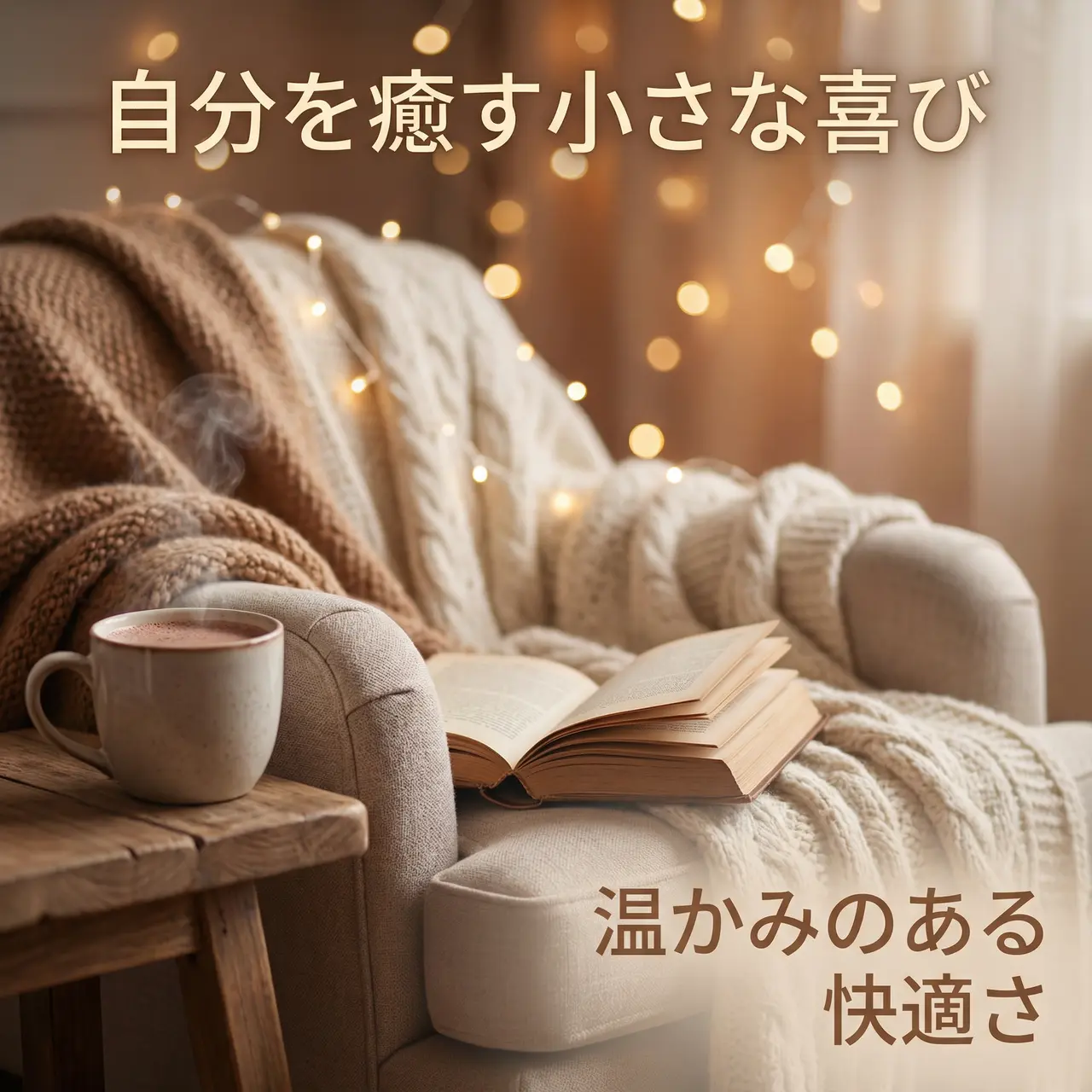 読書コーナーの癒し
