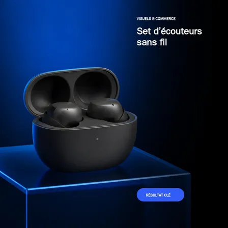 Set d’écouteurs sans fil