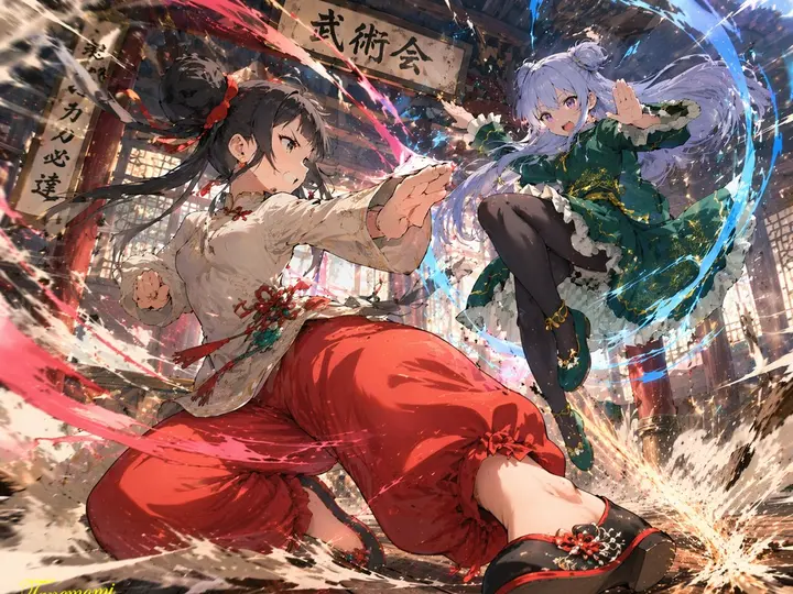 动漫武术对决