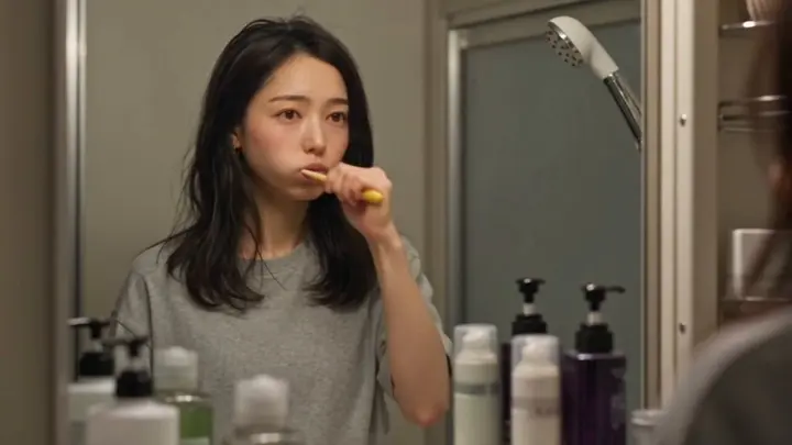 疲惫的韩国职场女性的一天