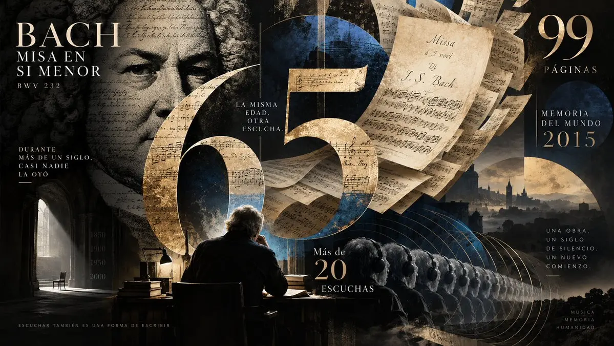 巴赫《B小调弥撒》周年纪念海报