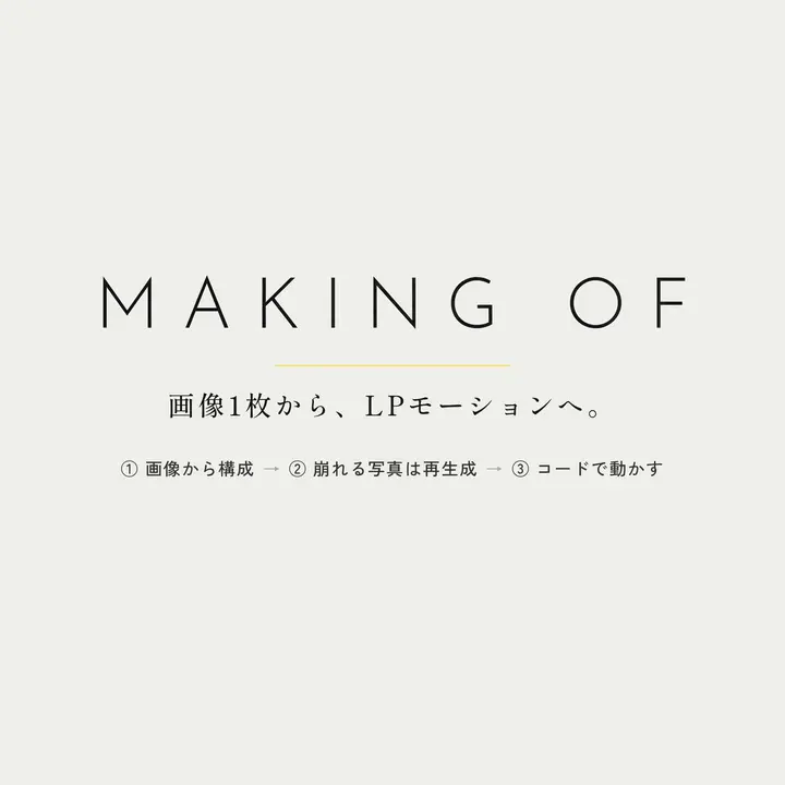 使用 Opus 5.5 从 LP 图片生成动态图形