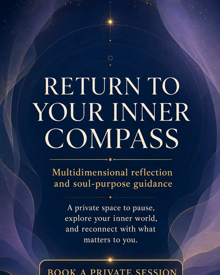 Inner Compass Spiritual Guidance Flyer