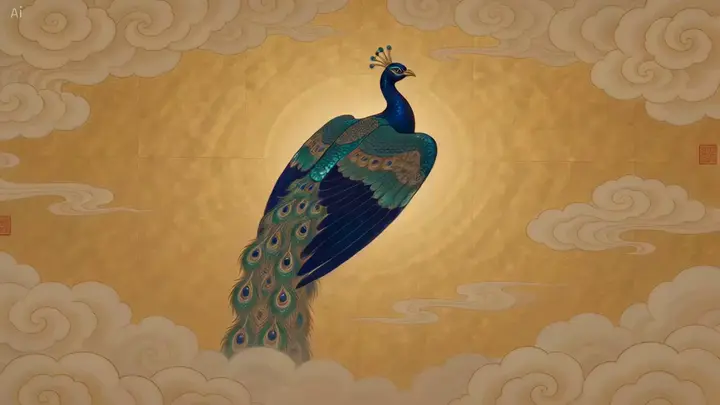 波斯细密画风格 Simurgh 视频