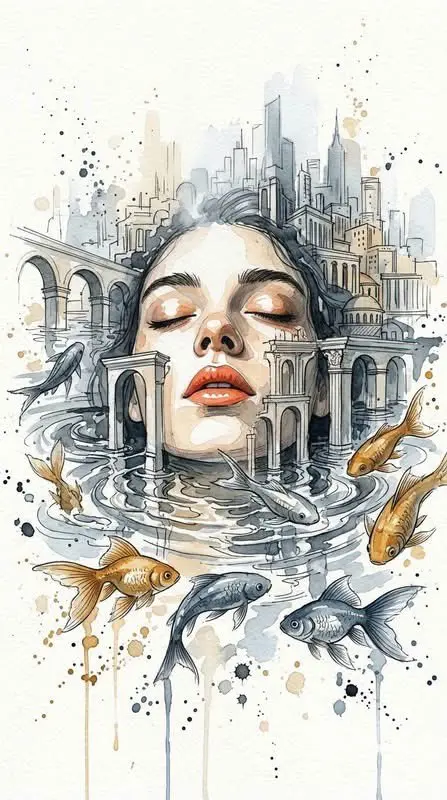 建筑水彩绘画参考