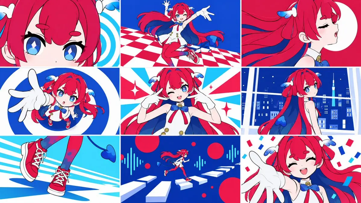 3x3 Vocaloid MV 角色分镜剪辑
