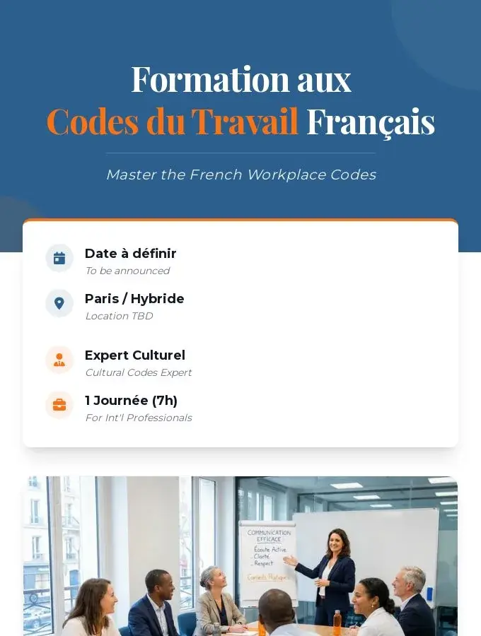 Formation on French Labor Codes for Int'l Pros