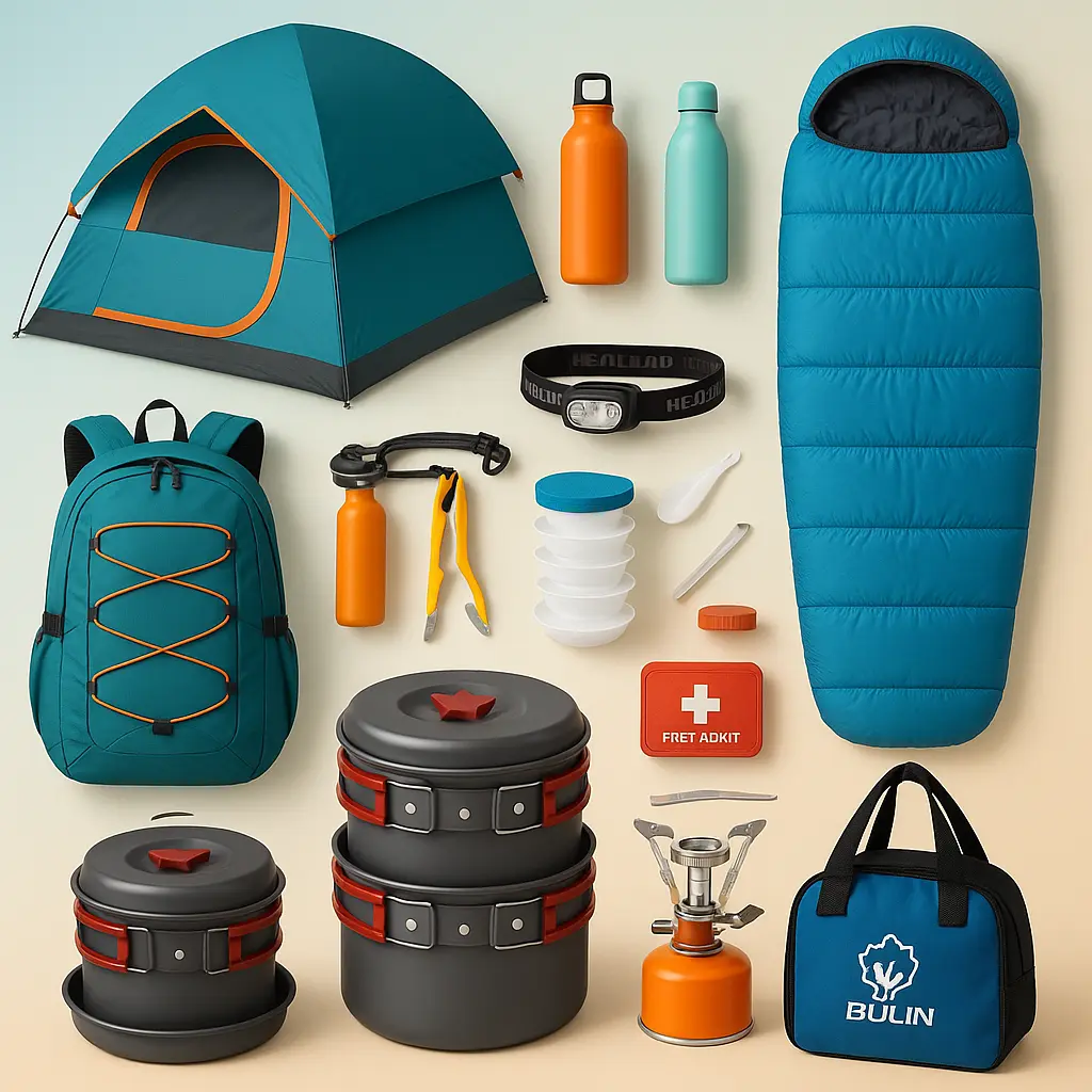 American Outdoor Camping Gear Value Sets - E-commerce Showcase 3