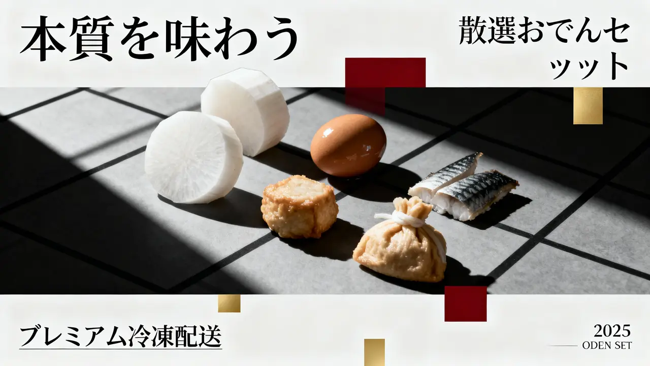 おでん食材家庭用セット冷凍配送 - ECバナー4スタイル 4
