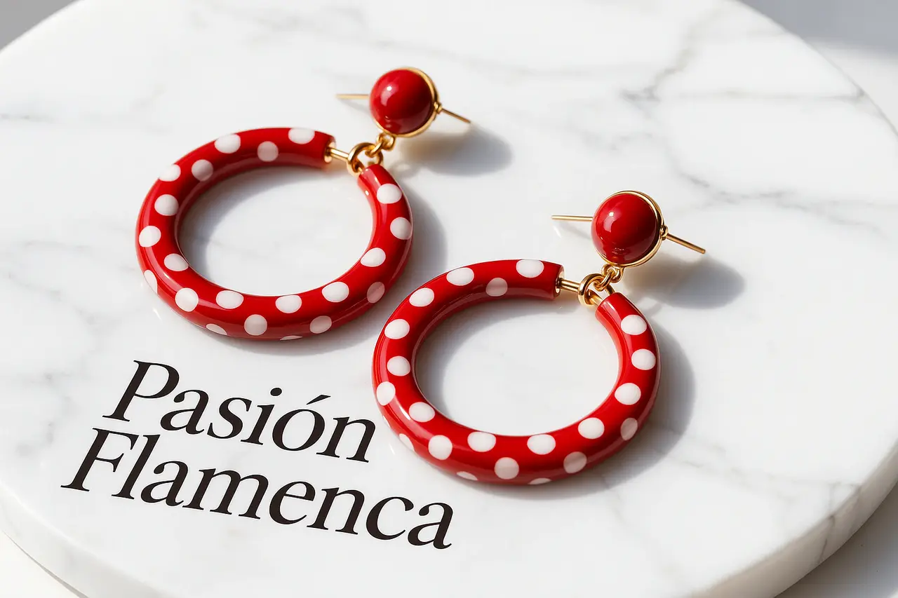 Pendientes Flamenco - Pasión Flamenca