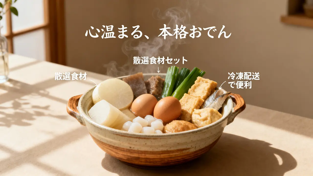 おでん食材家庭用セット冷凍配送 - ECバナー4スタイル 3