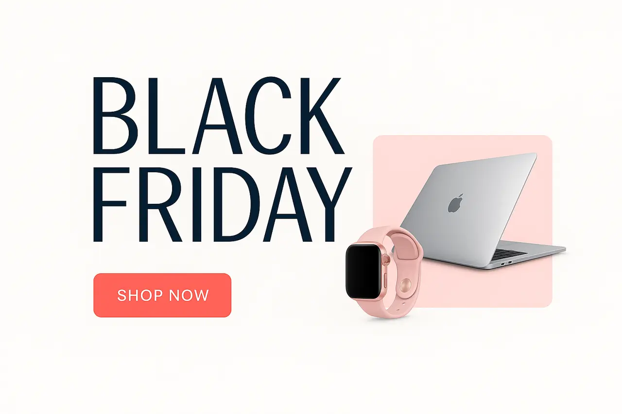 BLACK FRIDAY Electronics - Modern Minimalist Variations 2