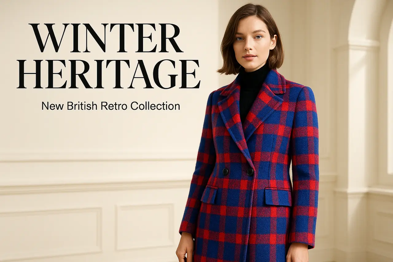 British Retro Winter Collection - E-commerce Banners