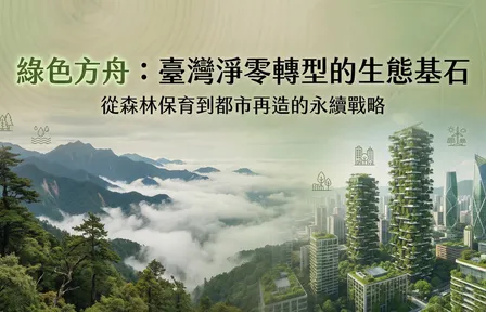 綠色方舟：臺灣淨零轉型的生態基石