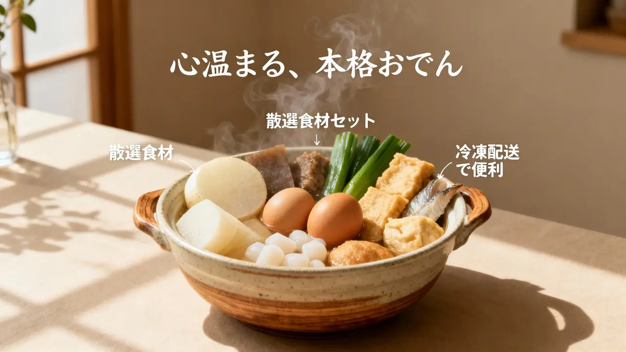 おでん食材家庭用セット冷凍配送 - ECバナー4スタイル 3