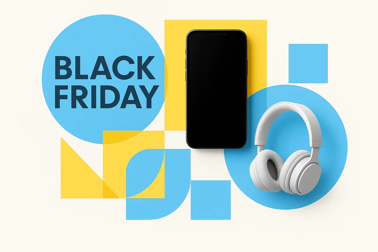 Black Friday: electrónica moderna y minimalista