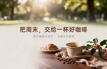 城市咖啡生活节｜品牌合作邀请PPT