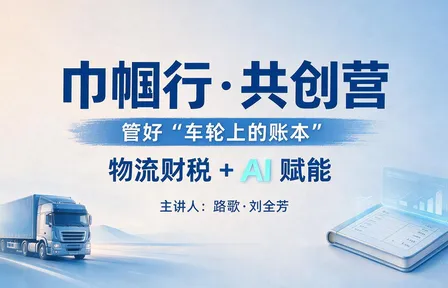 巾帼行·共创营：管好“车轮上的账本”